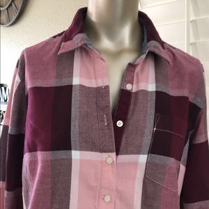 Tommy Hilfiger Plaid Blouse